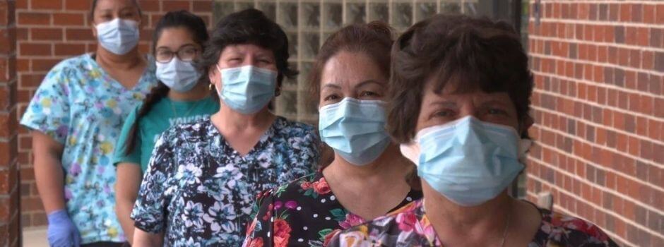 InnovAge Employees In Masks